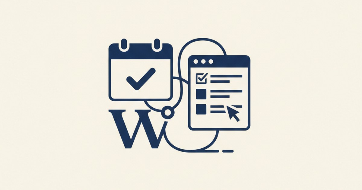 Editorial hero for event registration wordpress