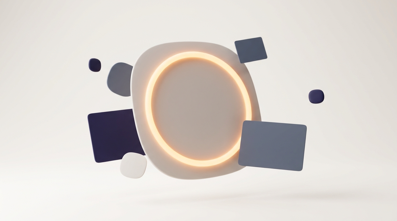 A panel ringed with warm light representing UserPro support